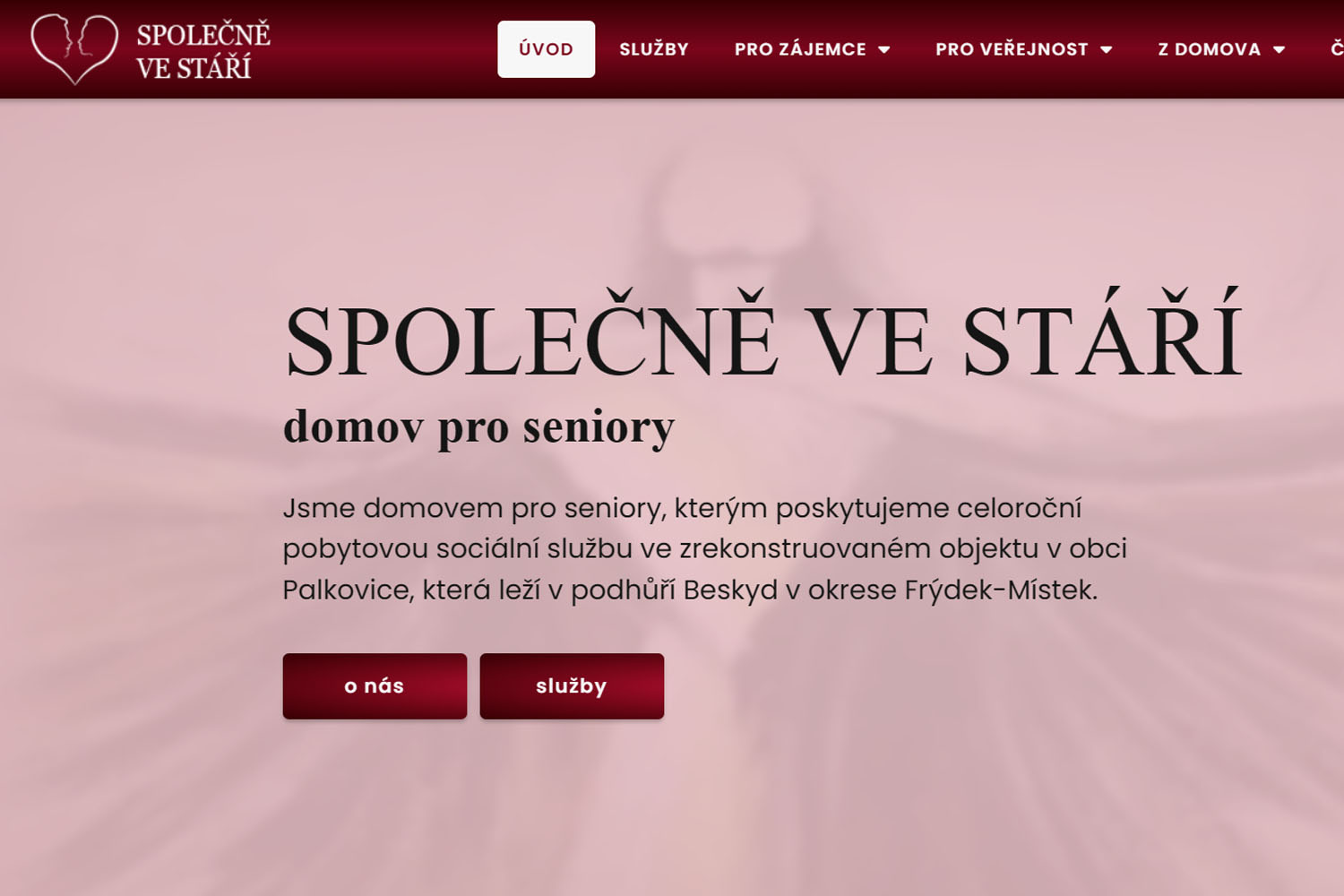 screenshot Společně ve stáří