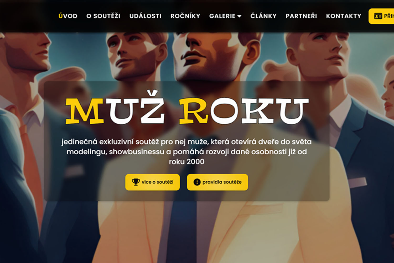 screenshot muž roku