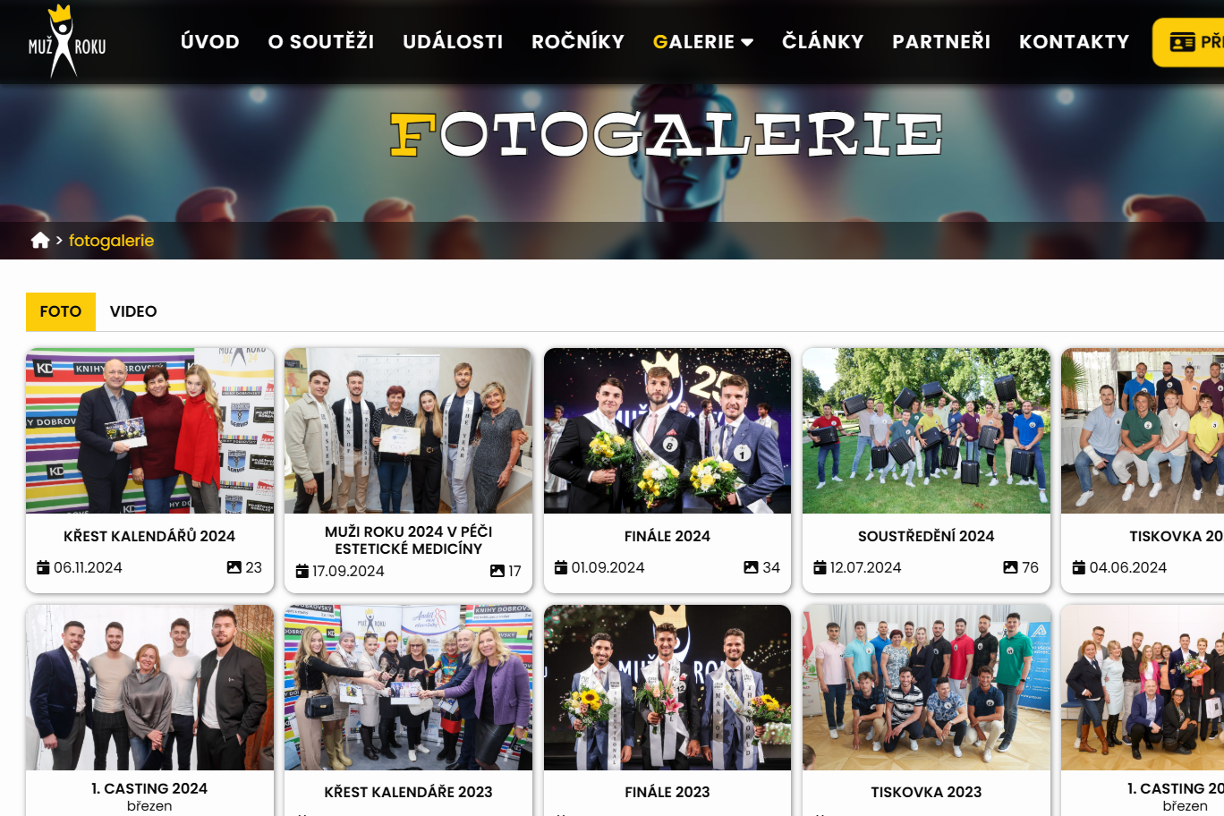 screenshot muž roku