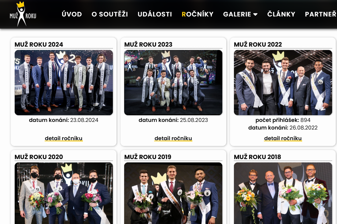 screenshot muž roku